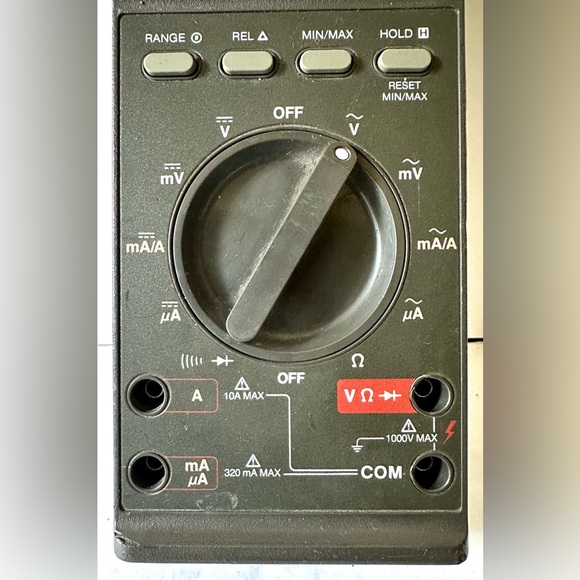 Vintage Fluke 27 Portable Handheld Digital Analog Pocket Size Rugged Multimeter - Picture 6 of 15